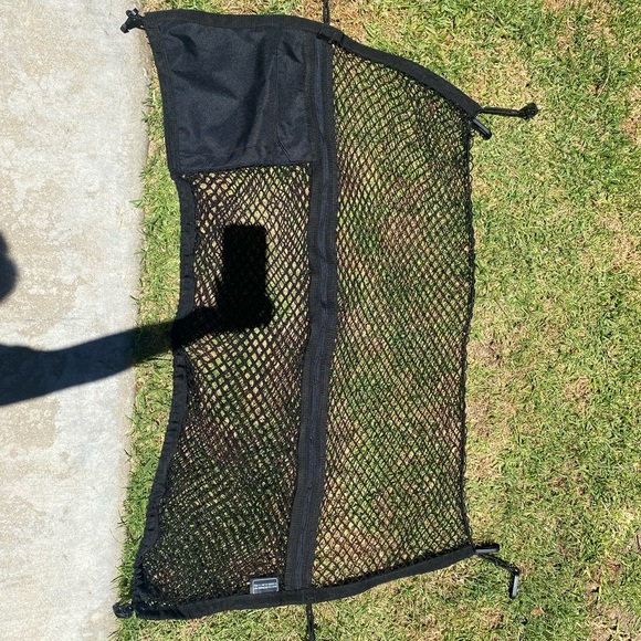 2020 Hyundai Santa Fe trunk Cargo net (black)+Cargo flip shade (black)